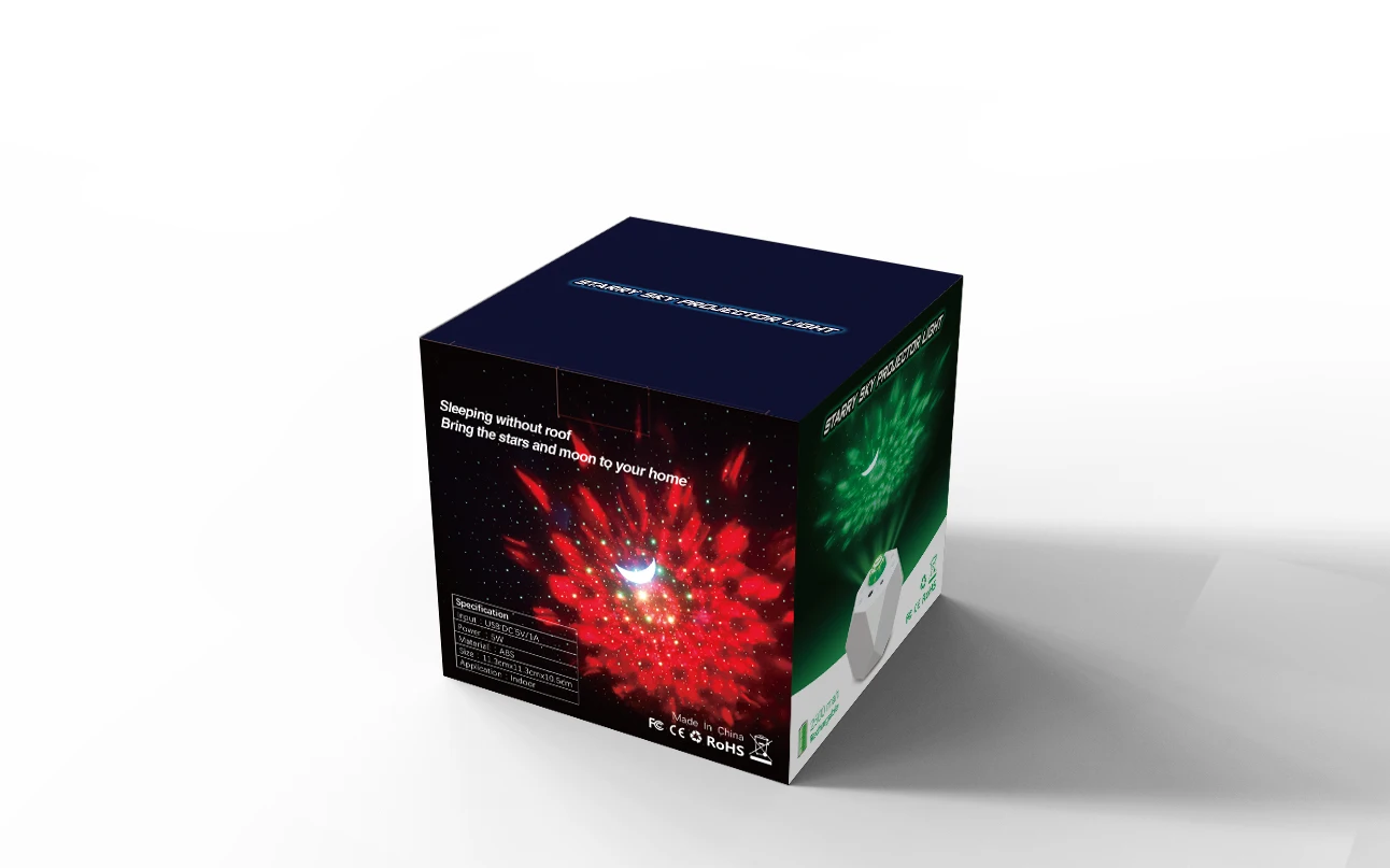 Globe Creative Indoor Dynamic Atmosphere light Bedroom Dream Universe star projector night light