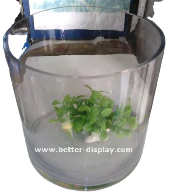 Wholesale transparent acrylic glass cylinder vases bulk