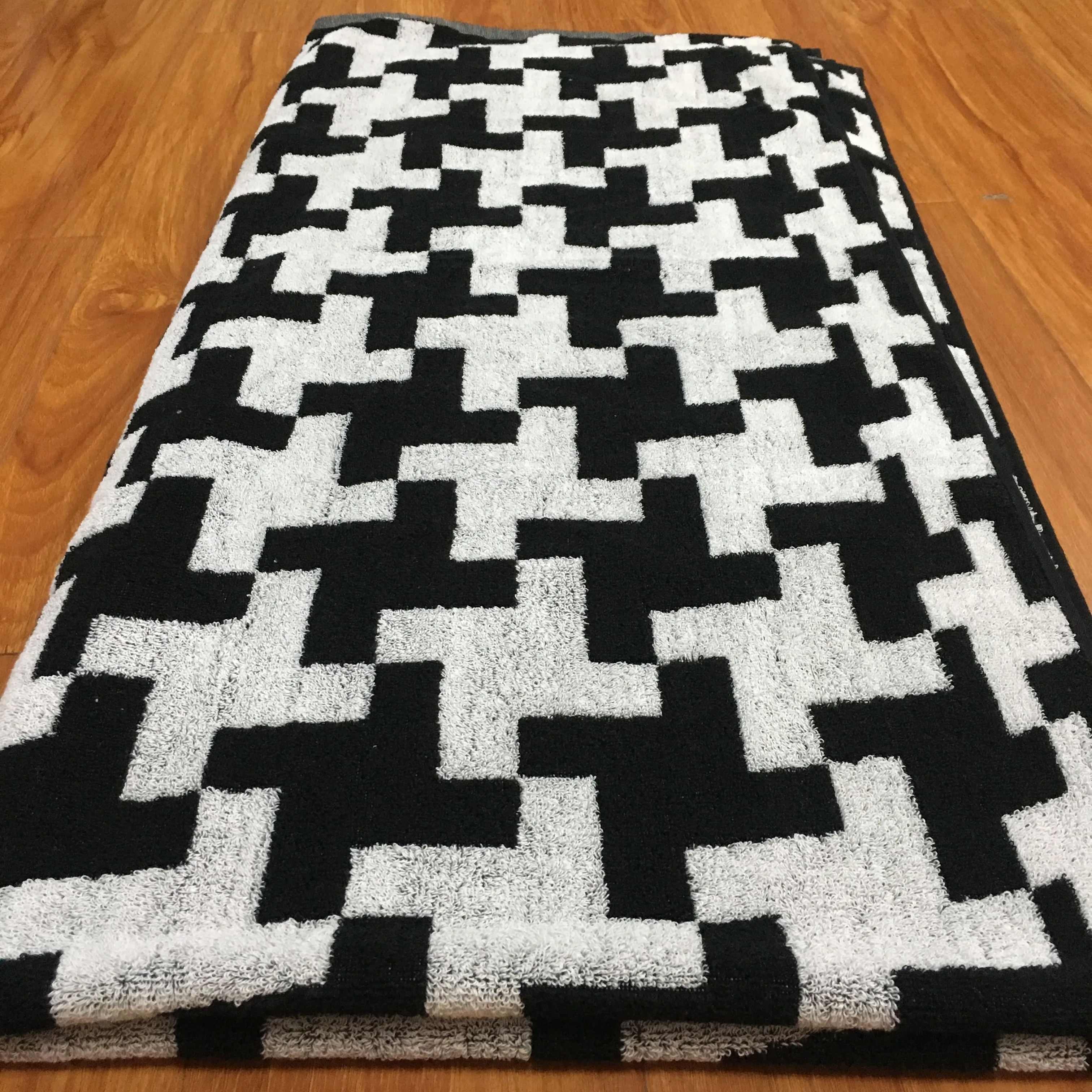 Плюшевые и роскошные фирменные хлопковые жаккардовые пляжные полотенца Большой негабаритный XL бассейн ультра мягкое банное полотенце