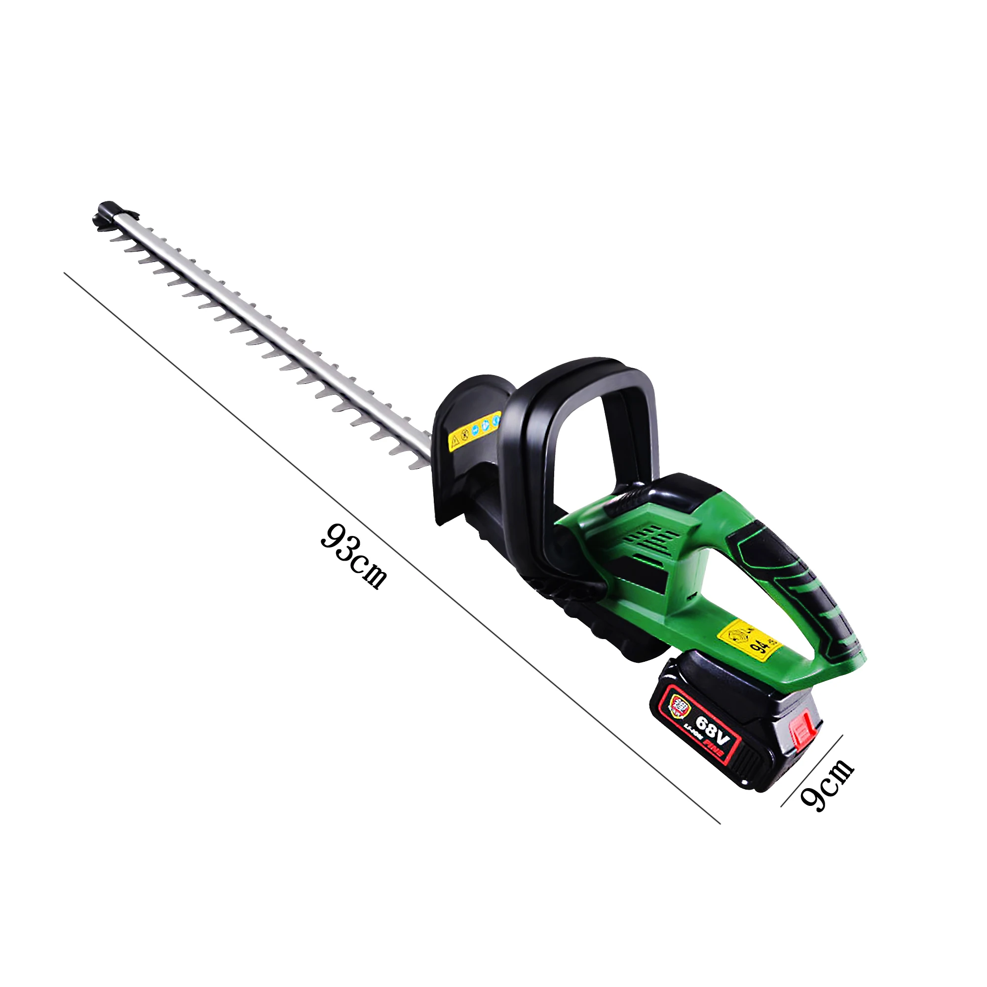 
Environmental Protection Steel Small Electric Portable Cordless Hedge Trimmer for Homes 