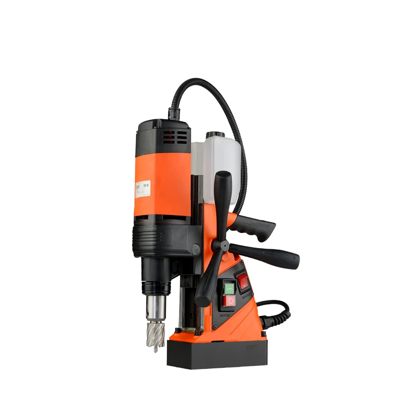 Professional 450rpm Electric Magnetic Drill Machine CNC Features New Used Core Motor Vertical Stabilization Industrial Home DIY