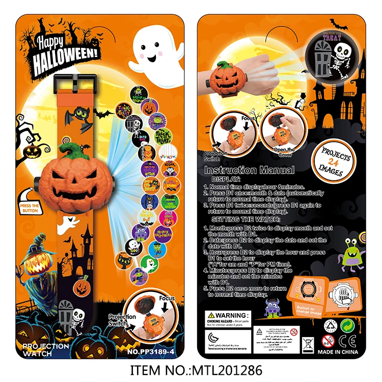 OEM Baby Projector Watch Toy Children Forest Jungle Animals 3D Electronic Projection Watch Toys for Kids