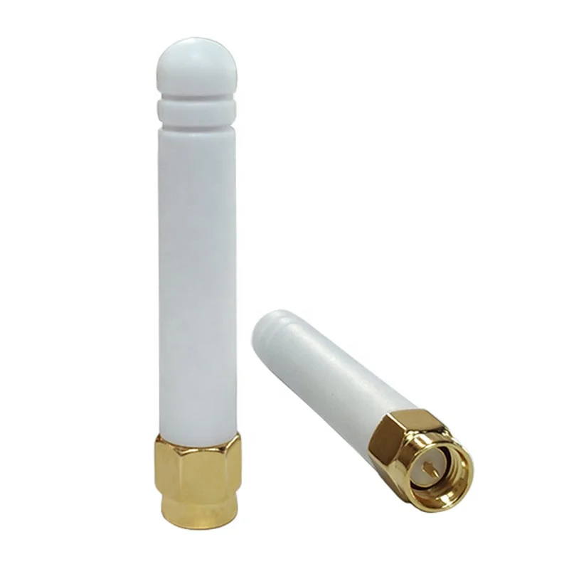 2.4G WiFi bluetooth antenna glue stick SMA male inner thread inner needle connector 3DBi gain 5cm length