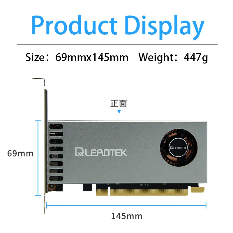 Geforce GTX1650 EC LeadTek Game Graphics Card  4G turbo card Original brand new