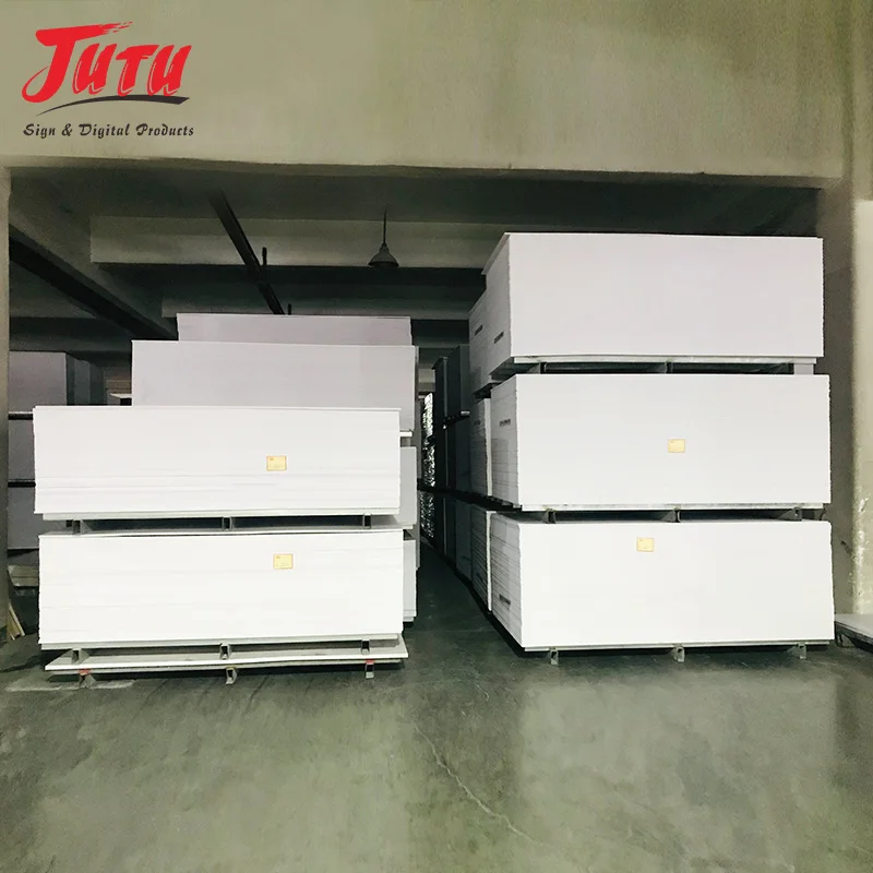 PVC FOAM SHEET 10mm 15mm 1220x2440mm White Trim Board  4x8ft PVC foam board