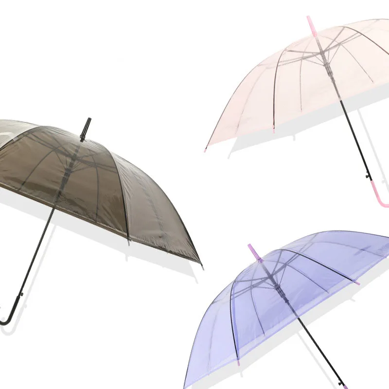 Trending Style sun outdoor brand long big outdoor transparent golf umbrella for rain