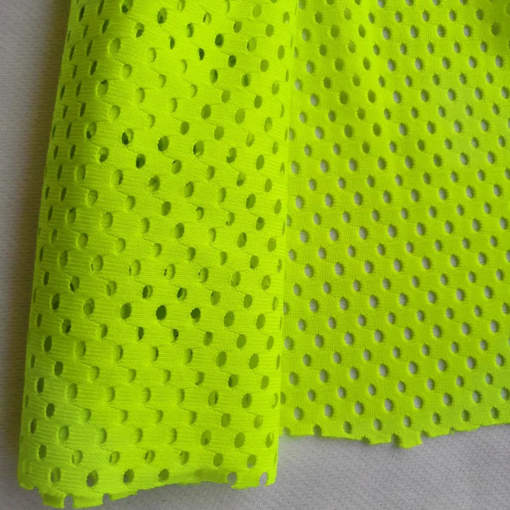 100% polyester breathable soft mesh fabric for baby products garment linning material