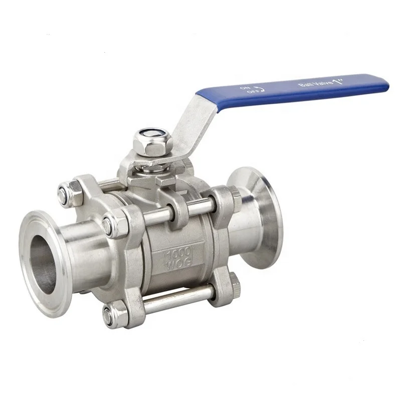 YongDa Stainless Steel Tri Clamp Ball Valve for water 304 316L