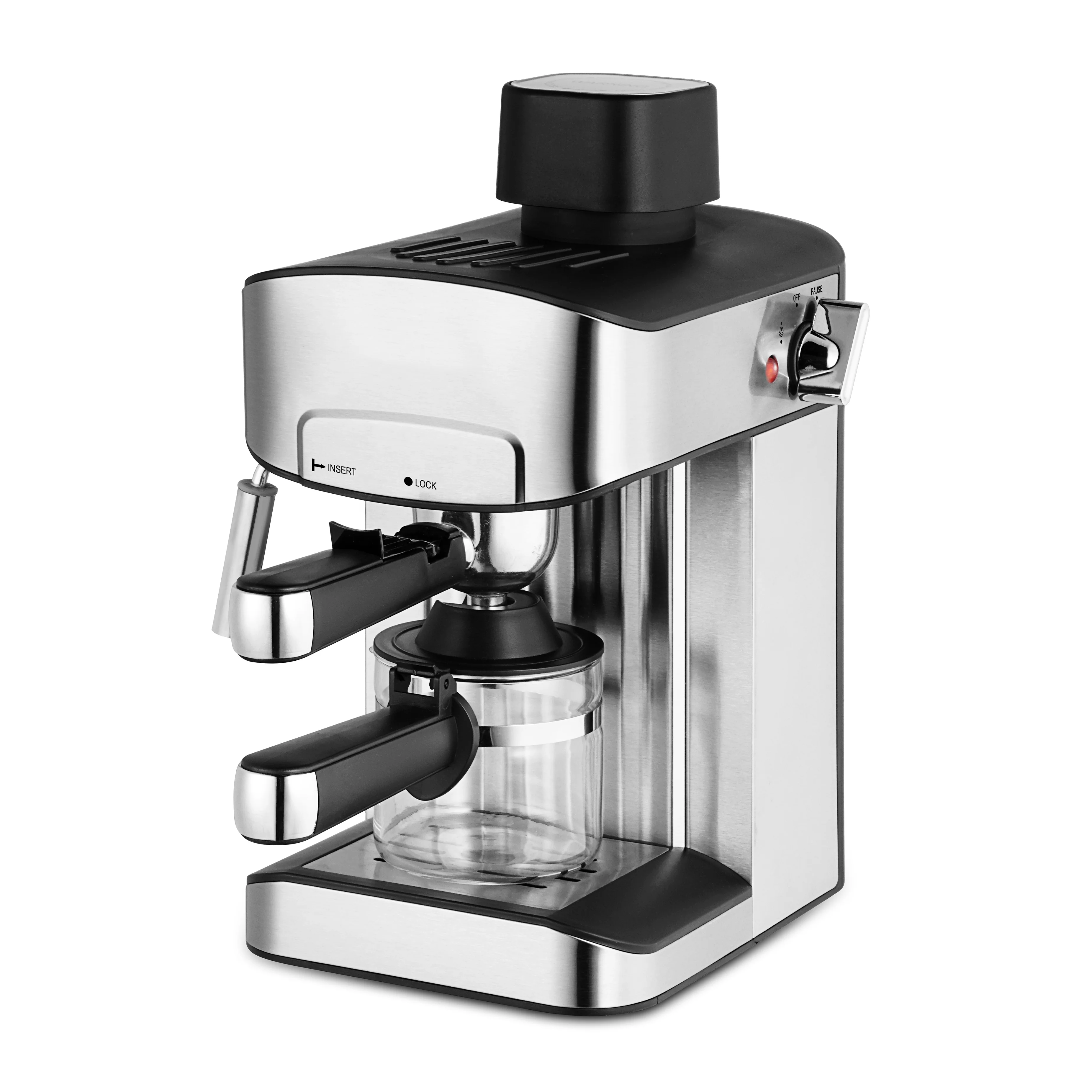 Coffelady 3.5 Bar Steam Espresso Coffee Maker With Frothing Function for Making Cappuccino for Household Use