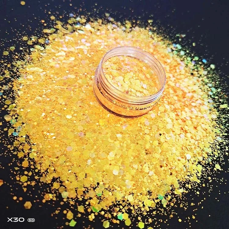 
High Quality polyester gold Glitter kg Powder kg For Crafts 