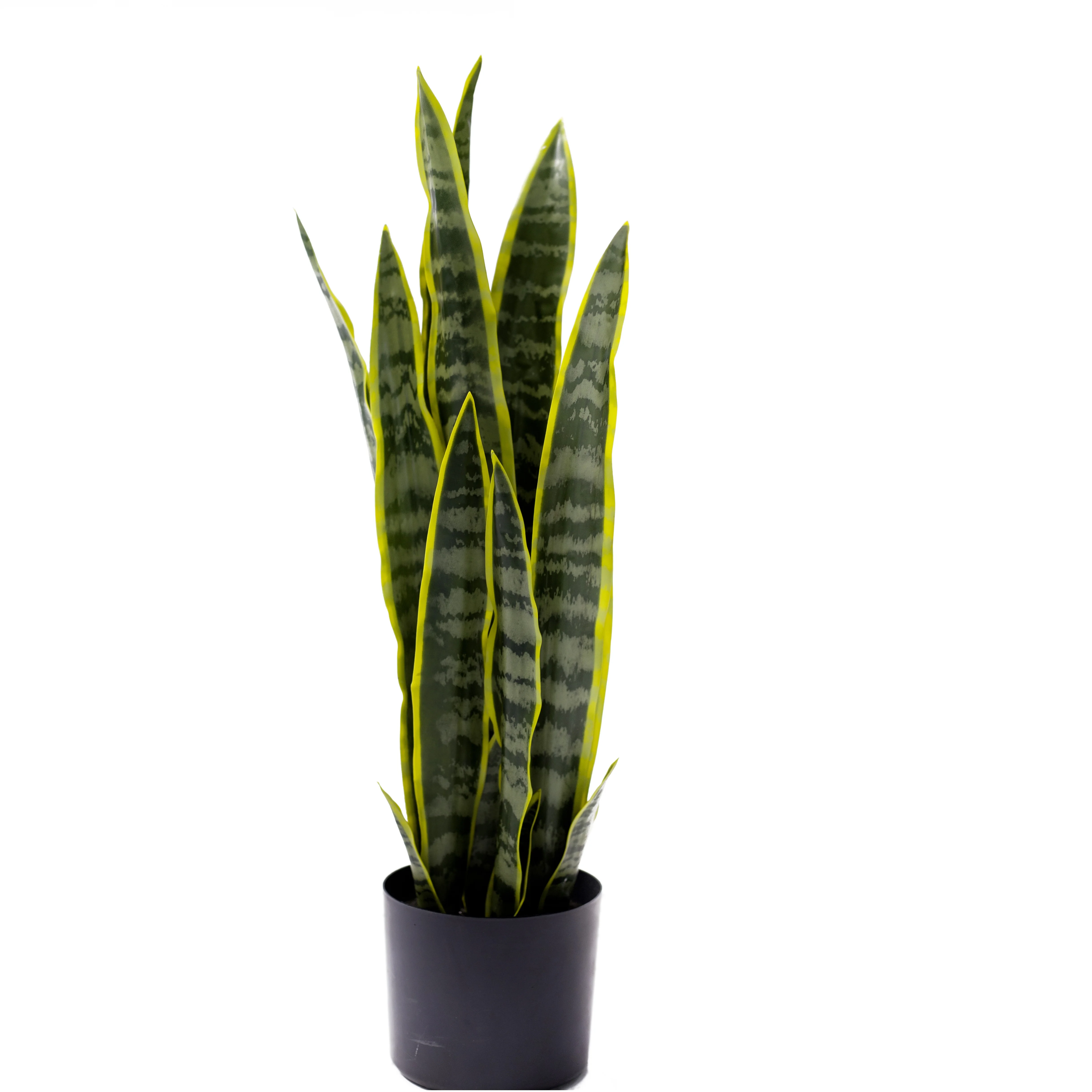 Tropical Plant Sansevieria Artificial Snake Plant Leave Artificial Bonsai Snake Plant for Home Garden Office Decoration