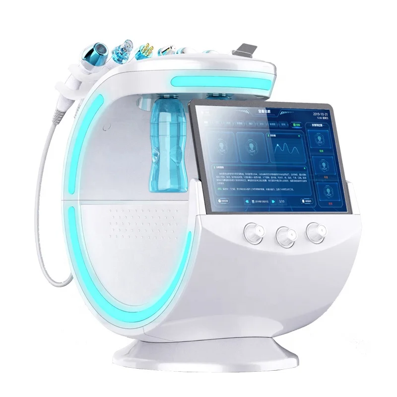 
2021 new upgrade Smart Ice Blue Skin Management System,oxygen injection machine/skin care machine/rejuvenation 
