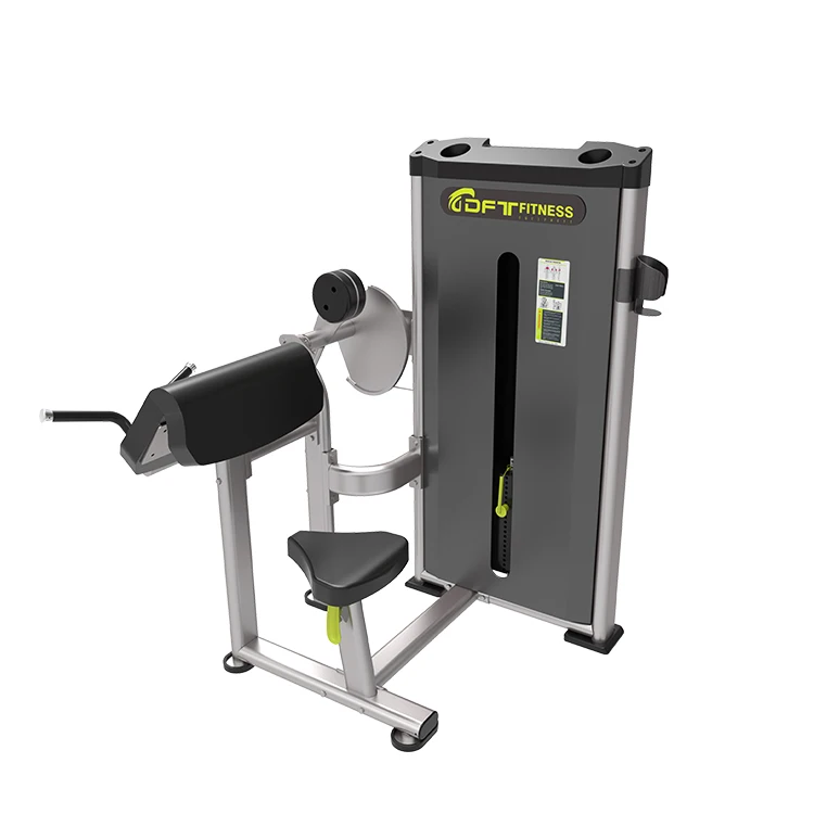 Exercise machine gym equipment pin loaded DFT-1913 Seated Dips