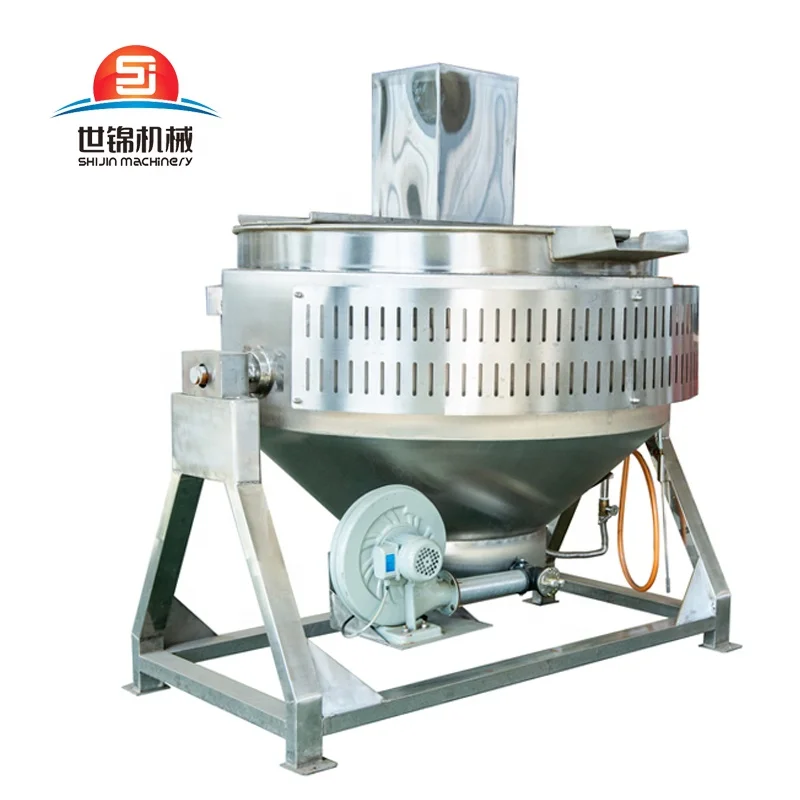 
Industrial 100l gas heated jacket kettle 