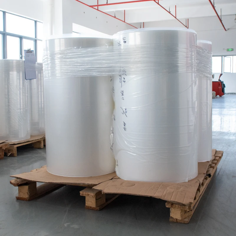 Nylon Pape Film Transparent Plastic Film Industrial Preservation Packaging Large Roll Tray Winding Film