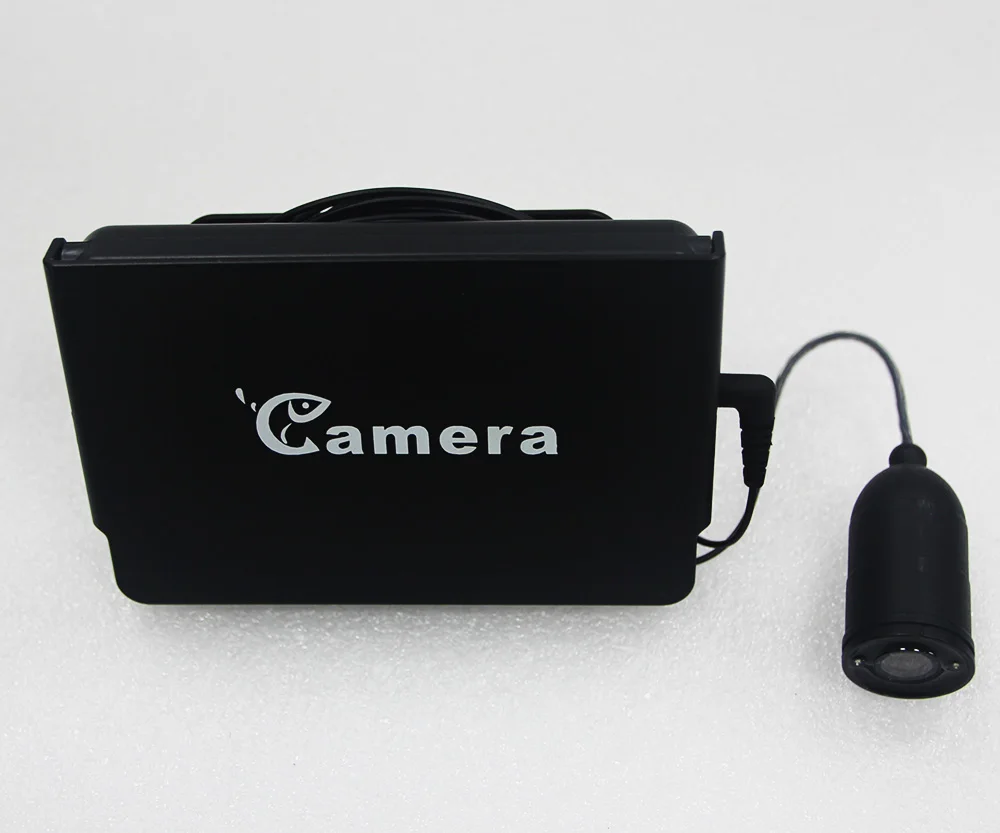 Factory direct sales fishing accessories feeders fully waterproof night vision 4.3inch 15m portable ice fishing fish finder