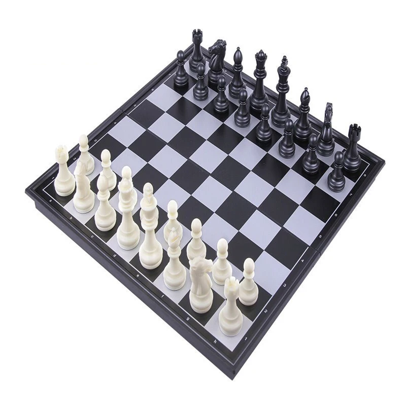  Фирменная магнитная Шахматная настольная игра настольные игрушки пластиковые классические развивающие набор международных шахматных досок для