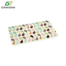 Wholesale High Quality Bpa Free Printing Square Multifunction Wood Bamboo Cutting Board With Handle