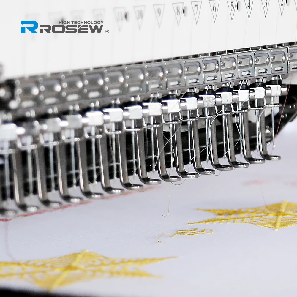 ROSEW GC-A1201 wholesale single head commercial home embroidery machine flat hat embroidery computerized machine