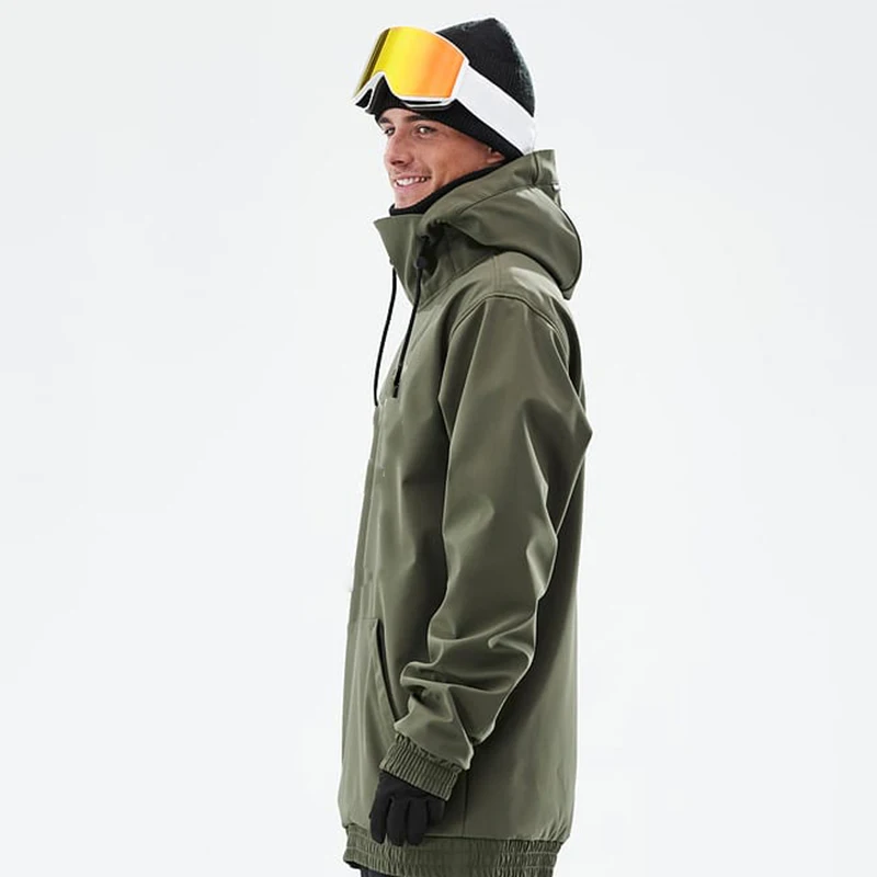 Winter Outdoor Waterproof Ski Snow Suit Oversized Men Soft Shell Hoodie Custom Snowboard Jacket