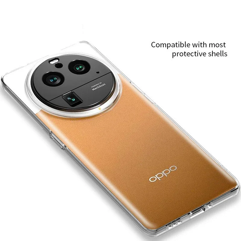 For OPPO Find X6 X5 Pro Luxury Camera Guard Circle Metal Lens Protector Case Cover Bumper Protection Ring