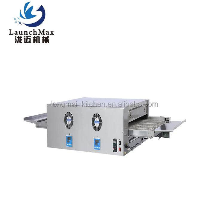 small electric household commercial use stainless steel 400 degree  table top pizza oven 32 inch conveyor baking oven