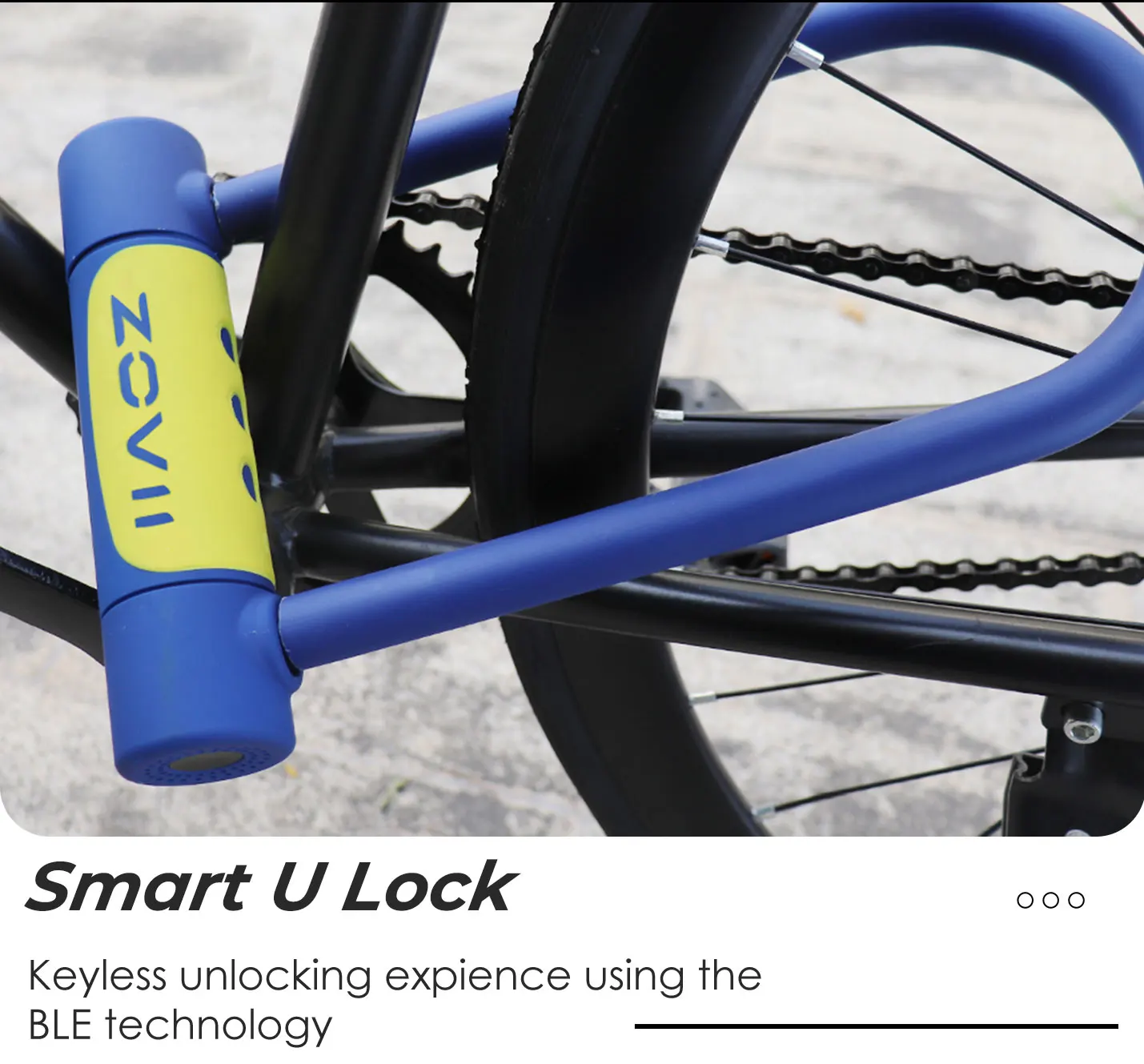 Bicycle Smart Bluetooth Unlock U Shaped Lock Anti Theft Anti Cutting Bicycle Lock Bicycle Alarm Lock