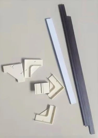 Easy to install European style fiberglass screen magnetic fame window mosquito net fly screens window