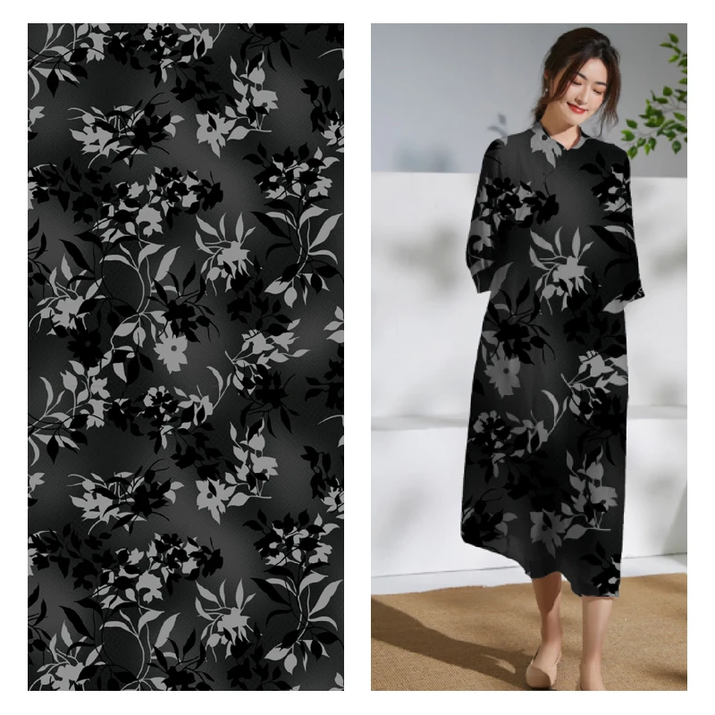 Chinese woven textile manufacture milk silk fabric polyester high quality upholstery garment fabric