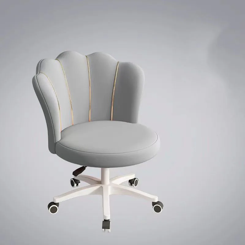 Home simple comfortable computer chair girls dormitory learning swivel chair bedroom back makeup chair