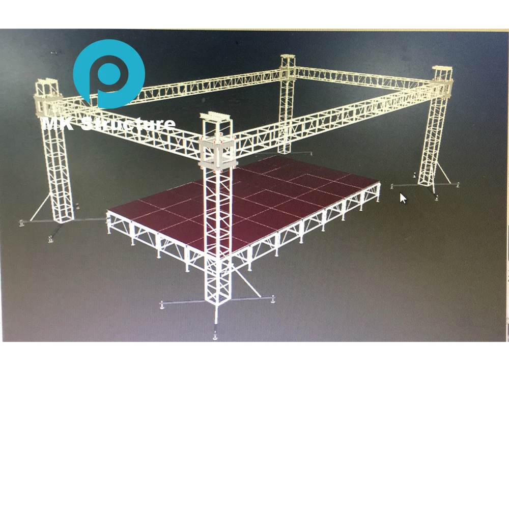 Aluminum Truss Console , DJ Booth Truss