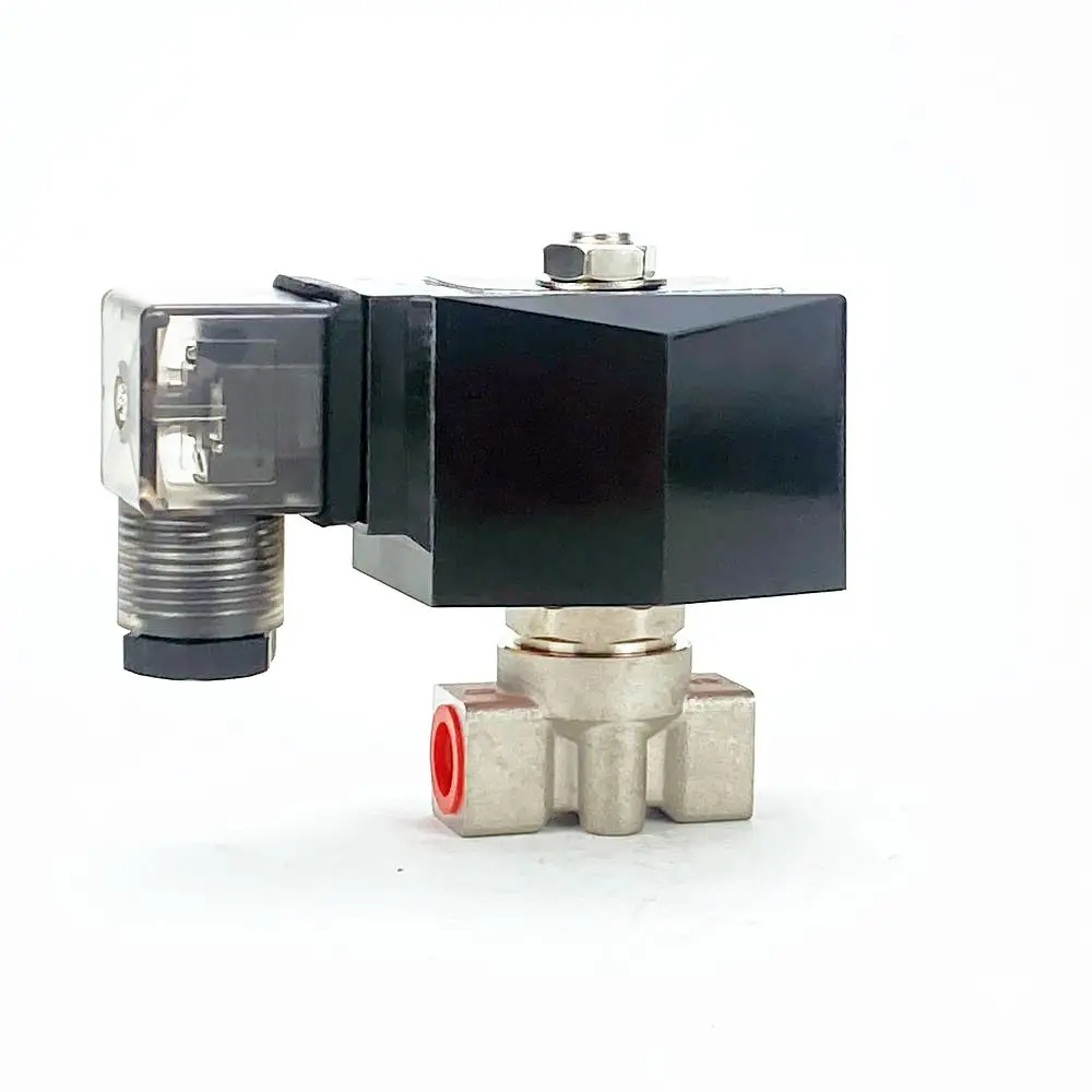 SPG-06  150bar 1/4in NC SS304  water  air high pressure solenoid valve