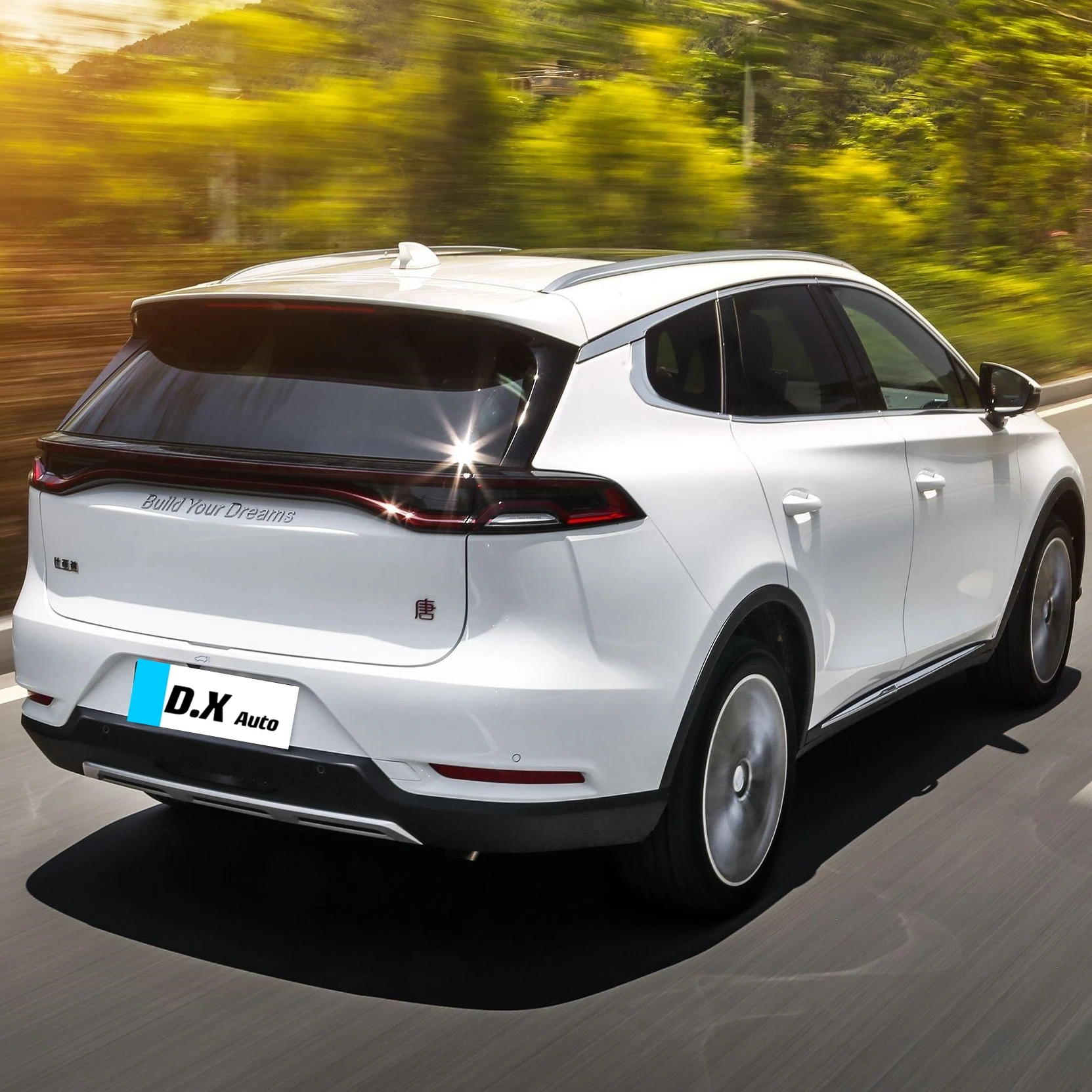 BYD range 635 км китайский 7-местный автомобиль Tang 4 четырехколесный электромобиль новой энергии