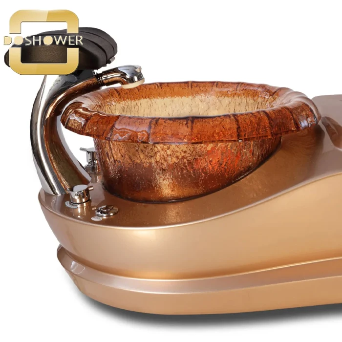 Luxurious acetone proof pedicure chair for auto-fill pedicure chair prevent overflow and pedicure chair manufacturers
