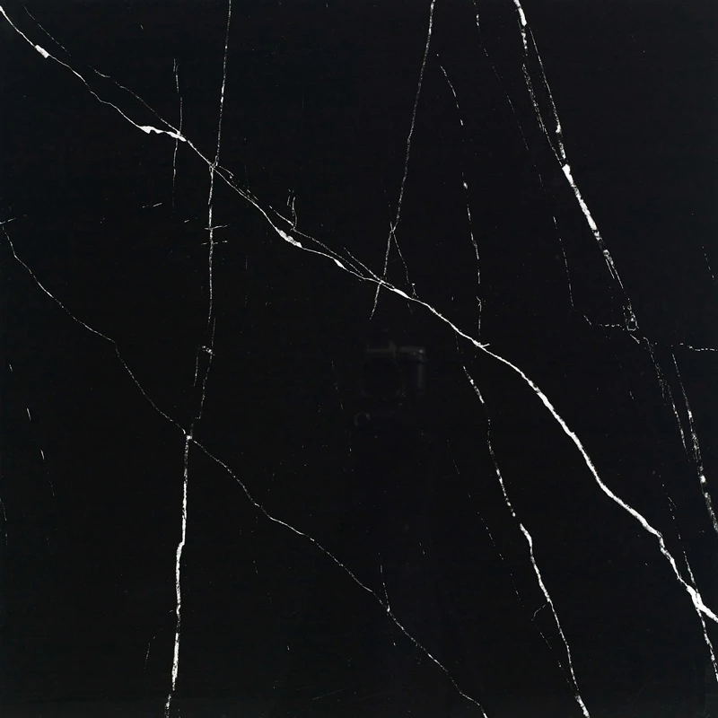 building materials interior metallic tiles 600*1200 rustic glazed porcelain marble black ceramic tile for floor