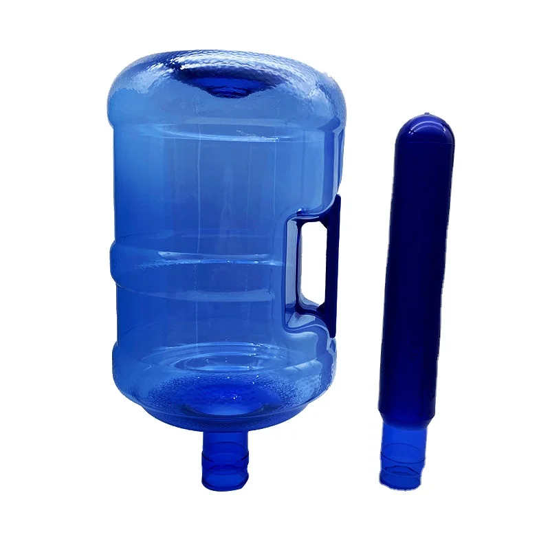 750g 19l 5 liter 5 gallon pet plastic bottle preform 55mm neck 19 liter gallon water bottle pit preform