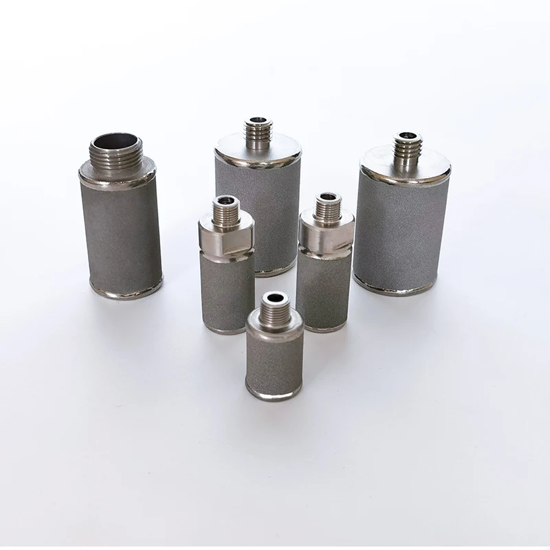 Фильтрующий элемент из нержавеющей стали и титана на заказ, высокотемпературный фильтр для спекания, титановый фильтрующий элемент