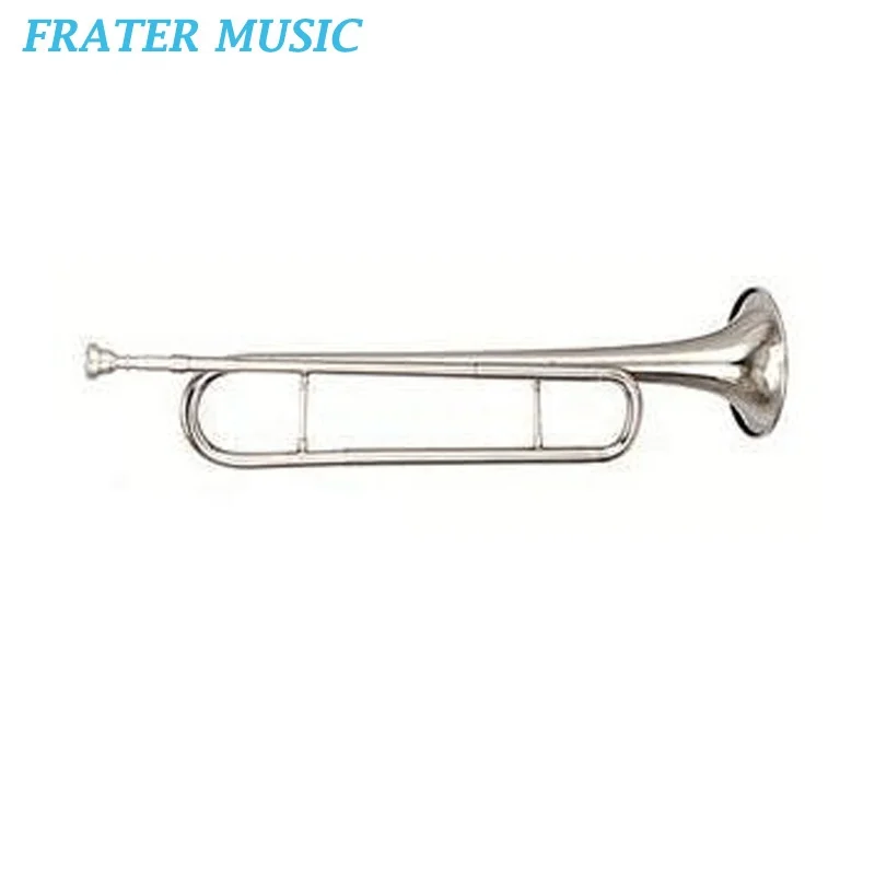 High quality Bb key Bugle Horn with nickel plated (JBH-200)