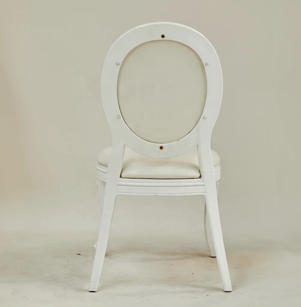 White Plastic Wedding Event Banquet Dining Ghost Chair