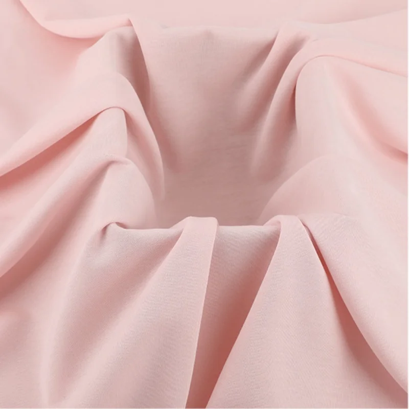 T-shirt Double Cloth 180gsm Lightweight 50s Cotton Nylon Fabric Knit Supplier Manufacturer