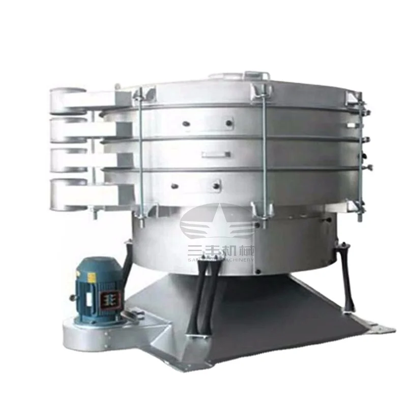 Большая емкость обработки порошкового вибрационным ситом из нержавеющей стали качающийся стакан сетки экрана