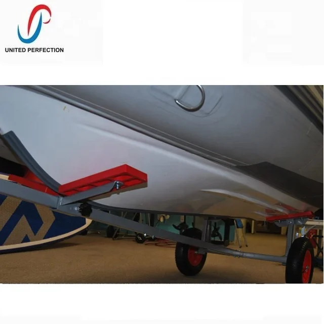 
best price low MOQ galvanized boat trailer tow dolly trailer kayak canoe trailer with adjustable length 