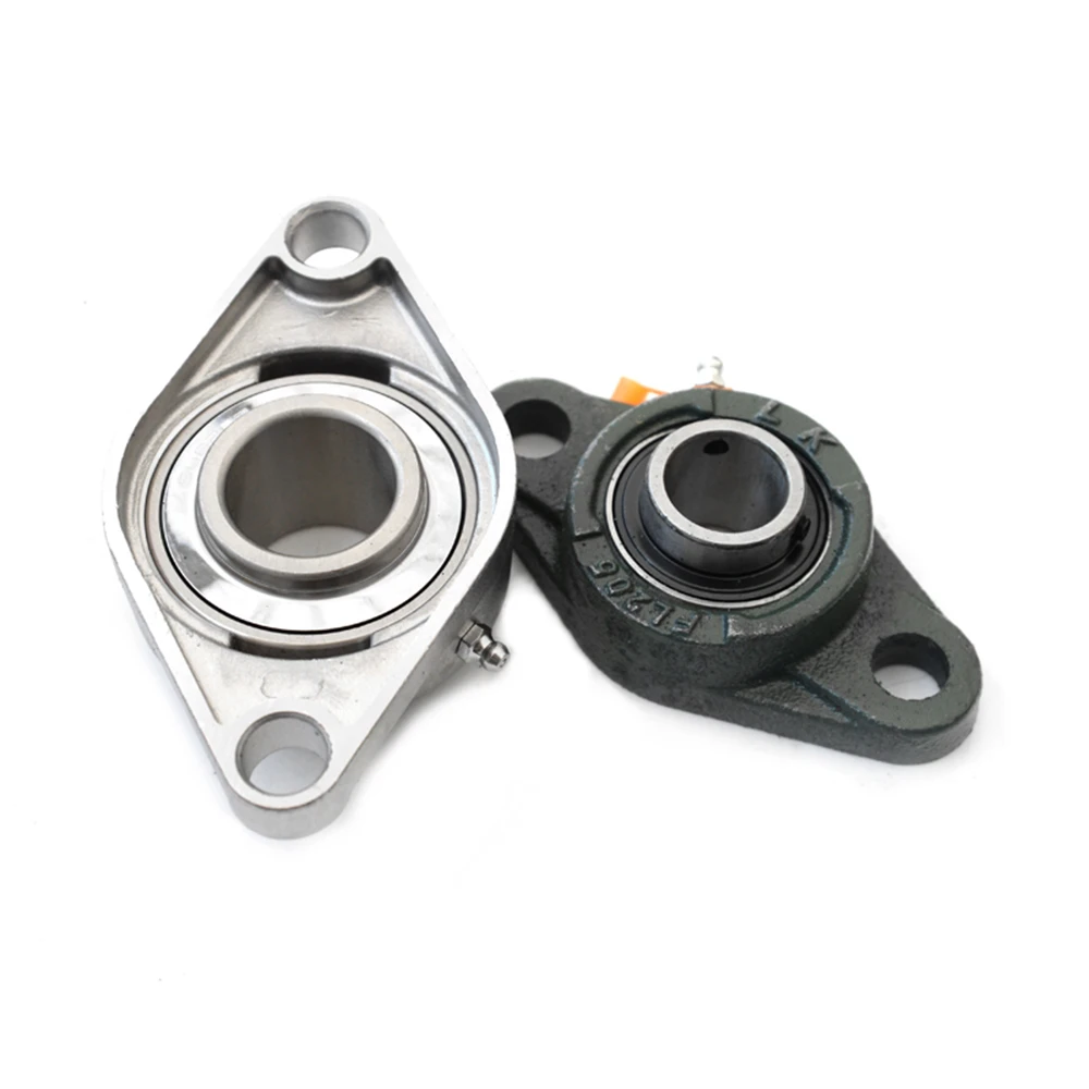 Rust Mounted Bearings And Housings Flat Smooth Roller Bearing Pillow Block