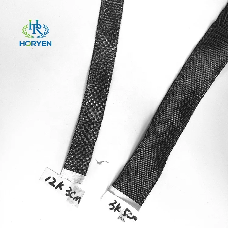 Hot sale 12K woven carbon fiber belt made in china