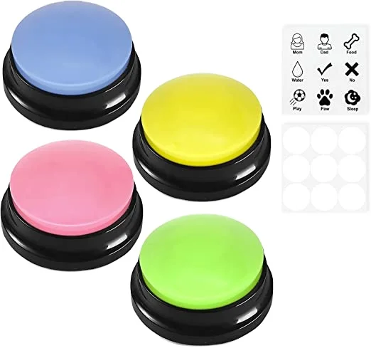 Hot Selling Dog Talking Buttons For Pet Training Communication  Recordable