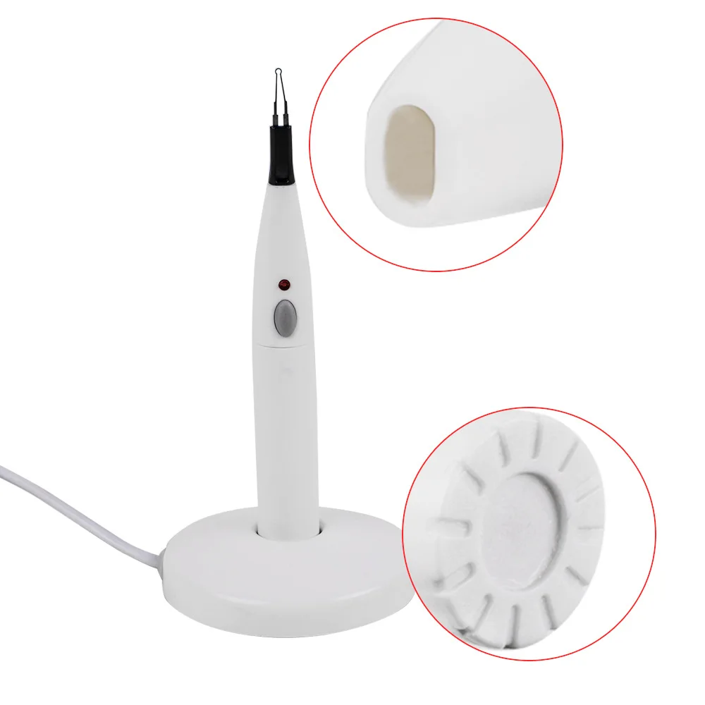 COXOs dental gutta percha cutter with 4 tips oral dental gutta percha tooth gum cutter endo dental gutta cutter pen