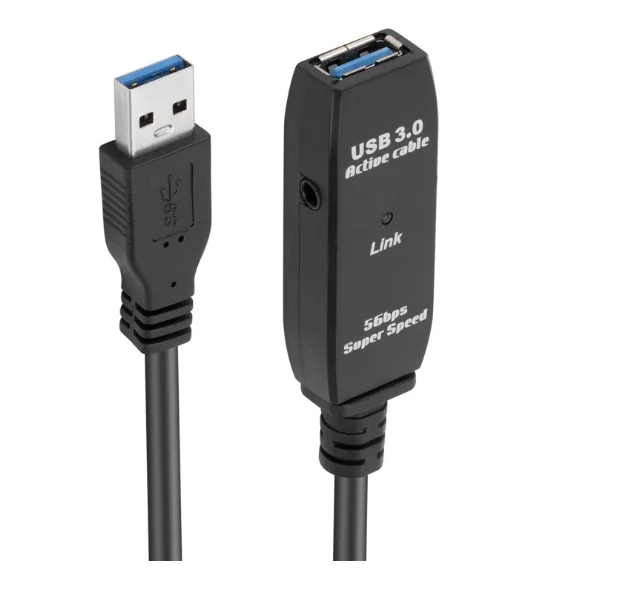 Удлинительный Кабель USB3.0 10 м и 15 м с усилителем сигнала USB3.0 высокоскоростной Удлинительный кабель видеокамеры