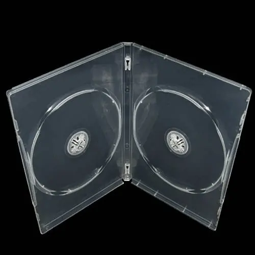 Digi 14mm Double Tray  Blu-ray DVD Case with Blu-ray logo embedded