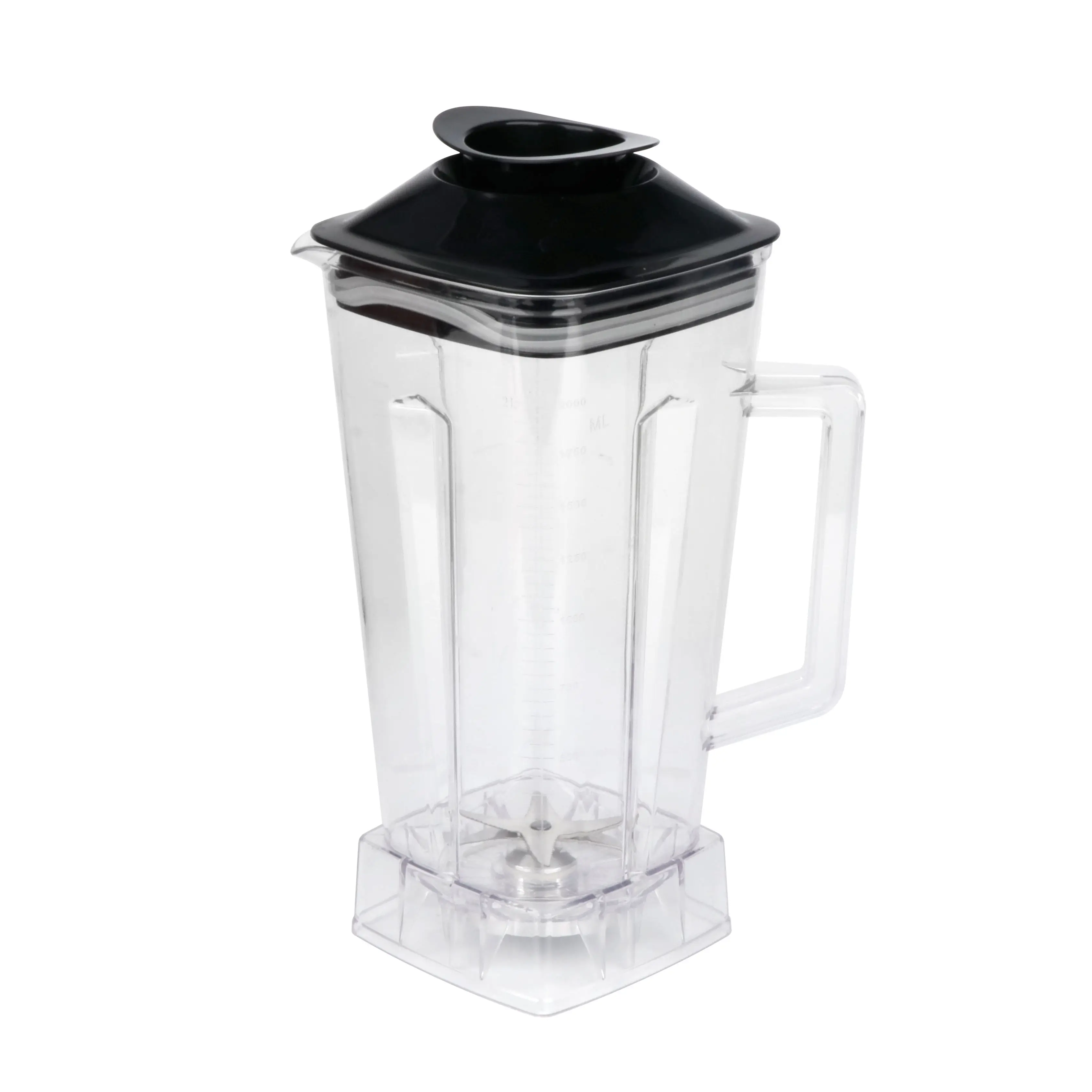 Universal Blender Jar Mixer Spare Parts Bottom with Blades BPA FREE 2L Container Jug Pitcher Cup Mixing Unbreakable Jar