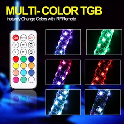 Remote Control Antenna Whips Lamp Accessories RGB 360 Degree Spiral LED Whip Lights for UTV Offroad Vehicle
